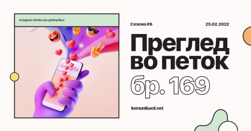 169 #ПрегледВоПеток – Reels на Facebook, Stories likes, DigiTalk конференција